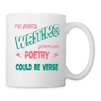 art book keeper gift bookish stuff movies - Tasse - Weiß - Rechts