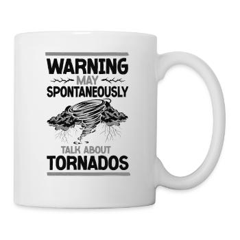Storm Chaser Hurricane Meteorology - Tasse - Weiß - Rechts