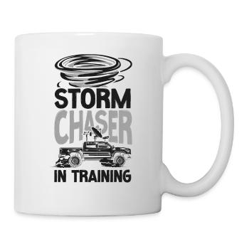 Storm Chaser Hurricane Meteorology - Tasse - Weiß - Rechts