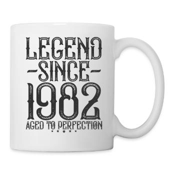 Legend 1982 Vintage Vintage Birthday Gift - Mug - white - Right