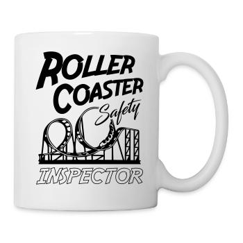 Roller Coaster Safety Inspector - Tasse - Weiß - Rechts