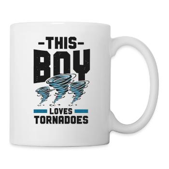 Storm Chaser Hurricane Meteorology - Tasse - Weiß - Rechts