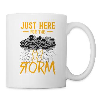Storm Chaser Hurricane Meteorology - Tasse - Weiß - Rechts