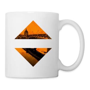Toulouse France City Skyline Accueil Amour - Mug blanc - blanc - Droite