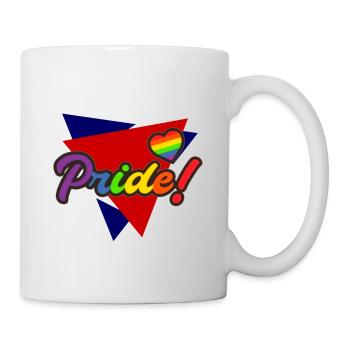 Gay pride LGBT - Mug - white - Right