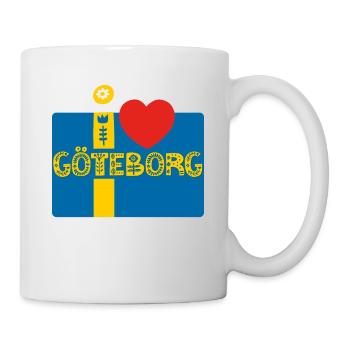Gothenburg Sweden - Mug - white - Right