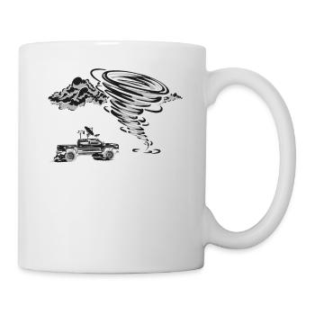 Storm Chaser Hurricane Meteorology - Tasse - Weiß - Rechts