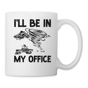 Storm Chaser Hurricane Meteorology - Tasse - Weiß - Rechts