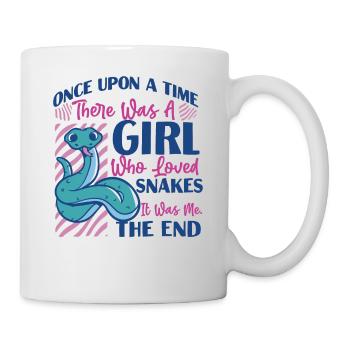Snake Serpent Girl Once Upon A - Mug - white - Right