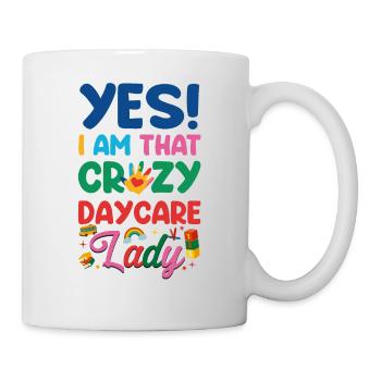 Fournisseur de services de garde d’enfants Enseignant - Mug blanc - blanc - Droite