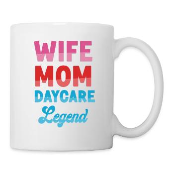 Fournisseur de services de garde d’enfants Enseignant - Mug blanc - blanc - Droite