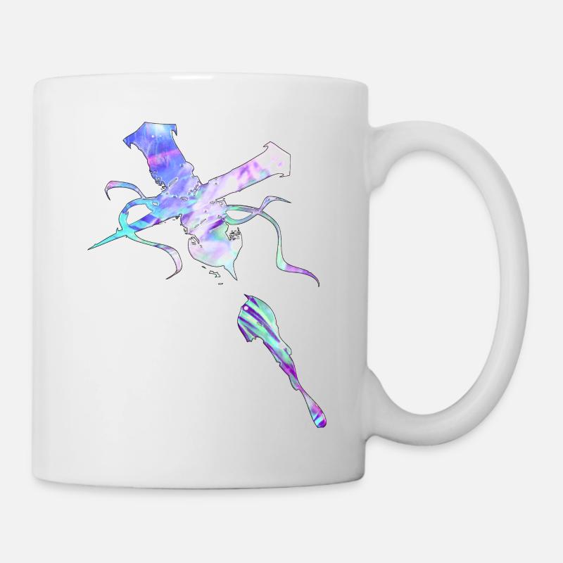 Élément de tatouage vectoriel tatouage tribal tatouages - Mug blanc - blanc