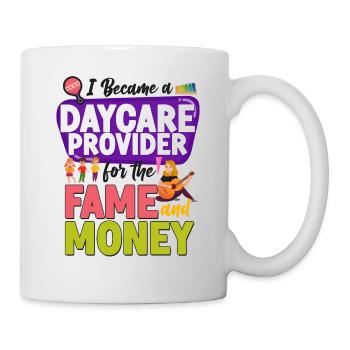 Fournisseur de services de garde d’enfants Enseignant - Mug blanc - blanc - Droite
