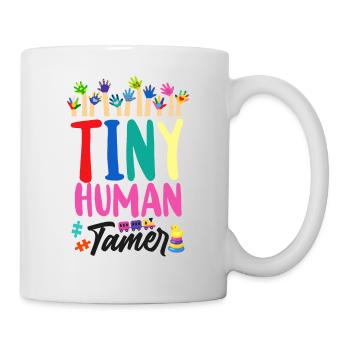 Fournisseur de services de garde d’enfants Enseignant - Mug blanc - blanc - Droite