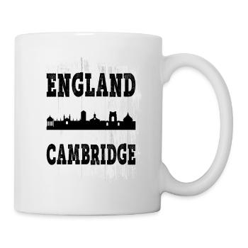 Cambridge England UK City Skyline Home Love - Mug - white - Right