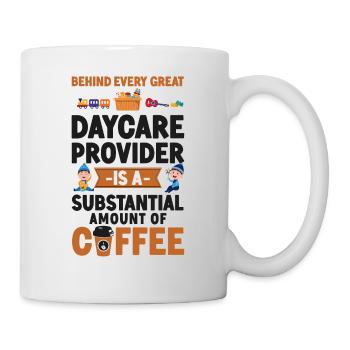 Childcare Daycare Provider Teacher - Mug - white - Right