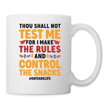 Fournisseur de services de garde d’enfants Enseignant - Mug blanc - blanc - Droite