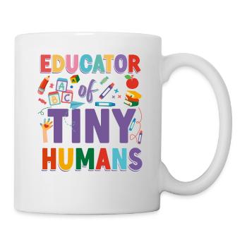 Fournisseur de services de garde d’enfants Enseignant - Mug blanc - blanc - Droite