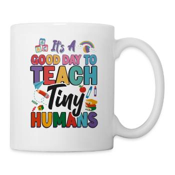 Fournisseur de services de garde d’enfants Enseignant - Mug blanc - blanc - Droite