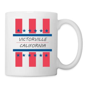 VICTORVILLE CALIFORNIE - Mug blanc - blanc - Droite