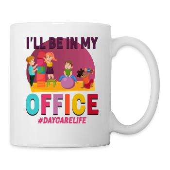 Fournisseur de services de garde d’enfants Enseignant - Mug blanc - blanc - Droite