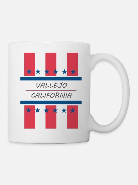Vallejo Kalifornien - Tasse - Weiß