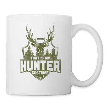 Buck Deer Hunting Hunter Halloween - Mug - white - Right