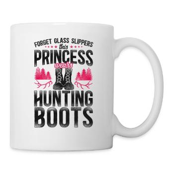 Buck Deer Hunting Hunter Girl - Mug - white - Right