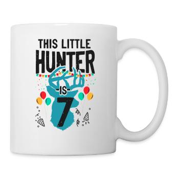 Buck Deer Hunting Hunter Kid - Mug - white - Right
