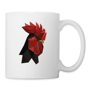 HAHN GEOMETRISCH - Tasse - Weiß - Rechts