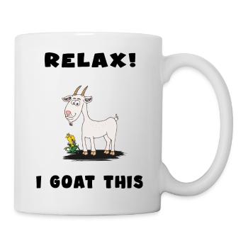goat village life goat "i goat this" - Mug - white - Right