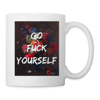go fuck yourself - Mug - white - Right