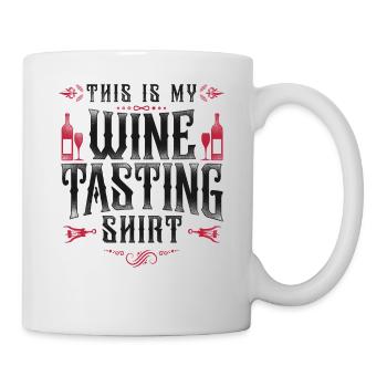 Sommelier Wine Drinking Tasting - Tasse - Weiß - Rechts