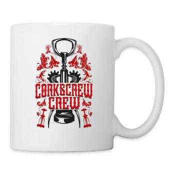 Dégustation de vin de sommelier - Mug blanc - blanc - Droite