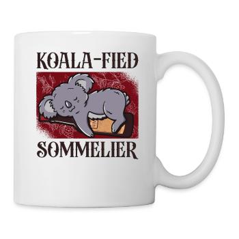 Sommelier Wine Drinking Tasting - Mug - white - Right