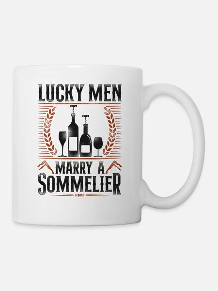 Sommelier Wine Drinking Tasting - Tasse - Weiß