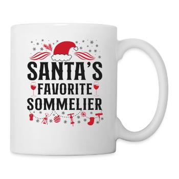 Sommelier Wine Drinking Tasting - Tasse - Weiß - Rechts
