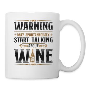 Sommelier Wine Drinking Tasting - Tasse - Weiß - Rechts