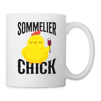 Sommelier Wine Drinking Tasting - Tasse - Weiß - Rechts