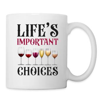 Sommelier Wine Drinking Tasting - Tasse - Weiß - Rechts