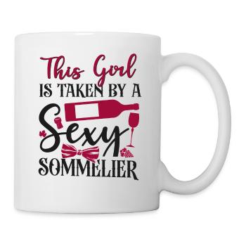 Sommelier Wine Drinking Tasting - Tasse - Weiß - Rechts