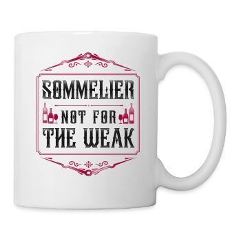 Sommelier Wine Drinking Tasting - Tasse - Weiß - Rechts