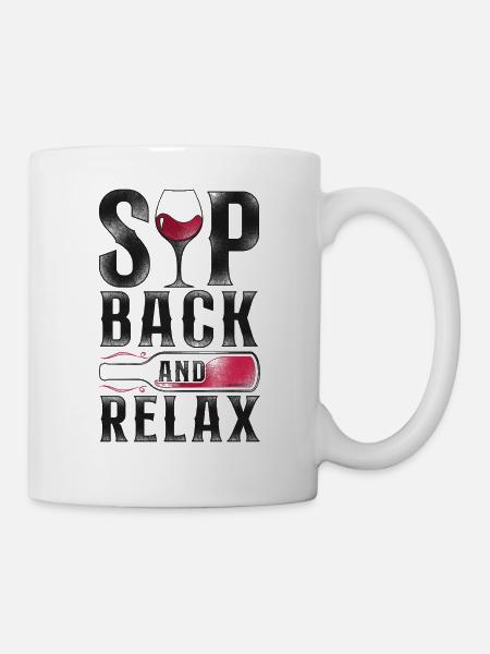 Sommelier Wine Drinking Tasting - Tasse - Weiß