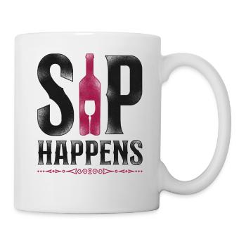Sommelier Wine Drinking Tasting - Tasse - Weiß - Rechts