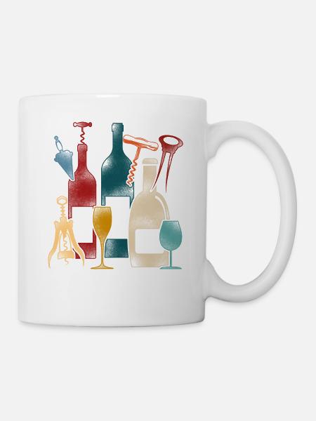 Sommelier Wine Drinking Tasting - Tasse - Weiß