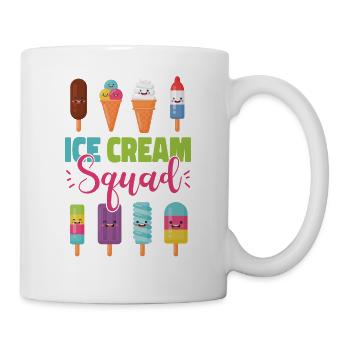 Ice Cream Team Cone Popsicle Ice - Tasse - Weiß - Rechts