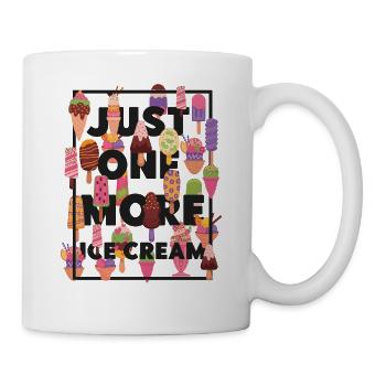 Ice Cream Cone Popsicle Just One - Tasse - Weiß - Rechts