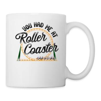 Roller Coaster Girl Vintage You - Mug blanc - blanc - Droite