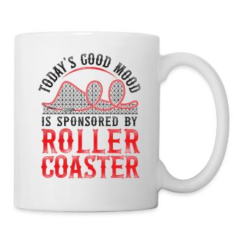 Roller Coaster Vintage Today's - Tasse - Weiß - Rechts