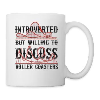 Roller Coaster Vintage Introverted - Tasse - Weiß - Rechts